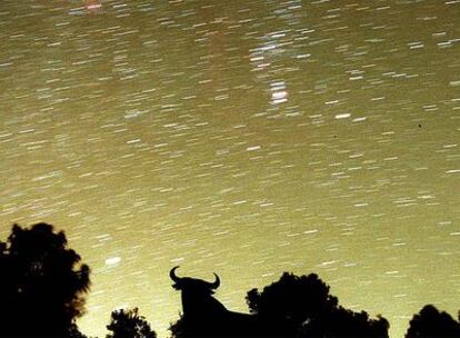 Lluvia de estrellas de las Perseidas.