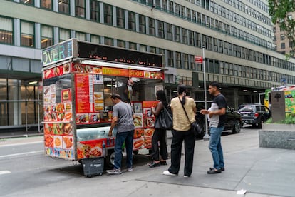 Comida callejera en Nueva York