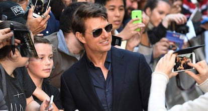 Tom Cruise, durante la promoción de 'La Momia' en Sydney, este martes.
