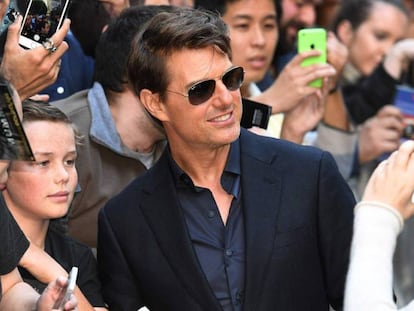 Tom Cruise, durante la promoción de 'La Momia' en Sydney, este martes.