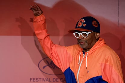 Spike Lee, at the Cannes press conference for 'Highest 2 Lowest.'