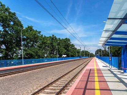 Una de las estaciones de tren en el &aacute;rea en que trabajar&aacute; Comsa en Suecia.