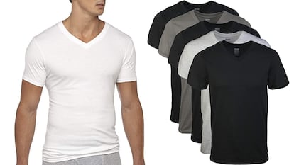 Playera de algodón para hombre