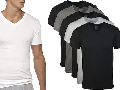 Playera de algodón para hombre