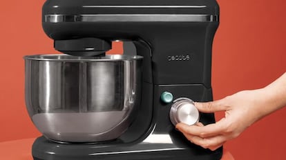 batidora amasadora de Cecotec con seis velocidades distintas.