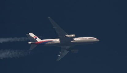 Boeing 777 de Malaysian Airlines sobrevuela Polonia el pasado 5 de febrero.