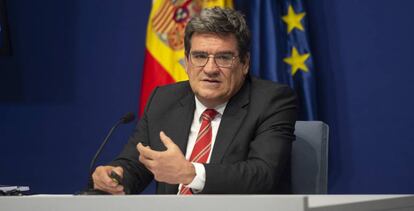 El ministro de Inclusión, Seguridad Social y Migraciones, José Luis Escrivá.