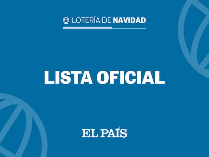 Lista oficial Loteria de Navidad