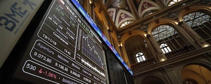 El principal indicador de la Bolsa española, el Ibex 35