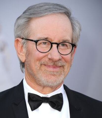 Steven Spielberg, a su llegada a la alfombra roja de los premios Oscar.