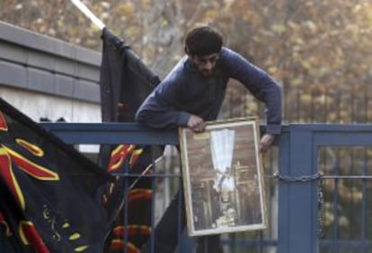 FOTOGALERÍA: Asalto a la Embajada británica en Teherán.