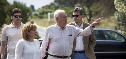 José Manuel García-Margallo, en Valencia, este sábado.