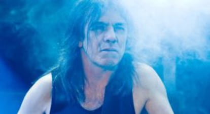 El guitarrista y cofundador de AC/DC Malcolm Young.