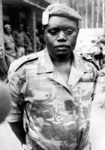 General Major Augustin Bizimongo, responsable del genocidio en Ruanda