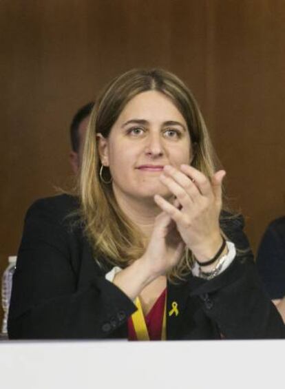 Marta Pascal, dissabte al Consell Nacional del PDeCAT.