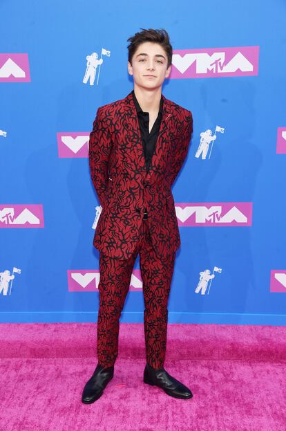 Asher Angel, de Dior Homme.