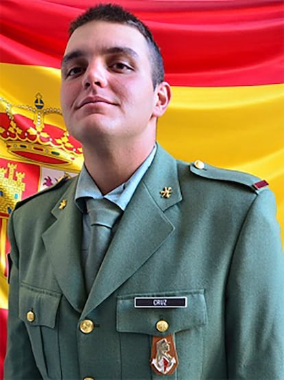 Alejandro Jiménez Cruz, de 21 años, fallecido en el campo de tiro de Agost (Alicante). 