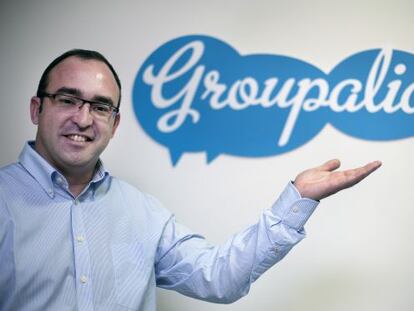 Juan Santana, jefe de Groupalia.