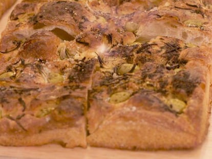 La focaccia que podrías comerte a kilos