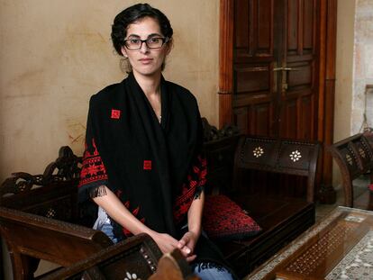 Lubna Masarwa preparó durante más de un año la expedición internacional que pretendía romper el bloqueo de la franja de Gaza.