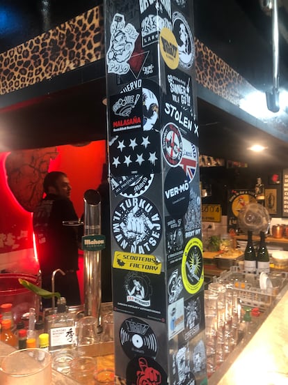 El bar Cuarto y mitad, en el mercado de Tirso de Molina.