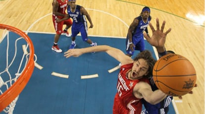 Pau Gasol durante el partido del 'All Star'