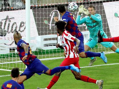 Barcelona - Atlético de Madrid, la segunda semifinal de la Supercopa de España