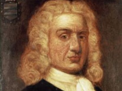 Un retrato del pirata William Kidd.