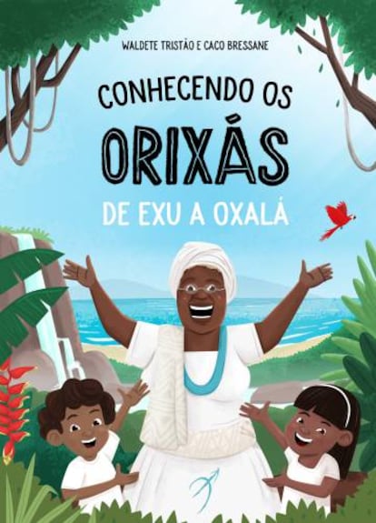 Capa de 'Conhecendo os Orixás: de Exu a Oxalá'.