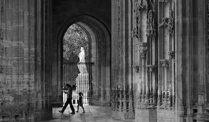 Pórtico de la Catedral de Oviedo.