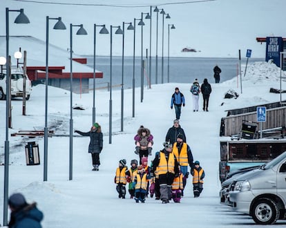 En el colegio de Longyearbyen cada vez hay más alumnos.