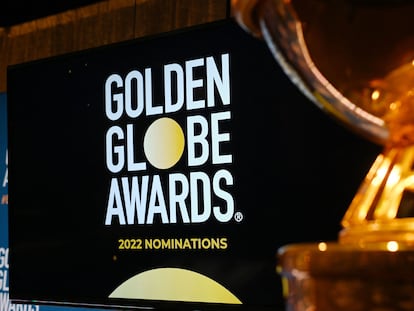 Una imagen del acto de lectura de las nominaciones a los Globos de Oro 2022.