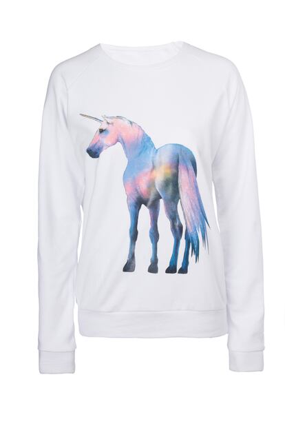 Jersey de Asos con unicornio multicolor (c.p.v).