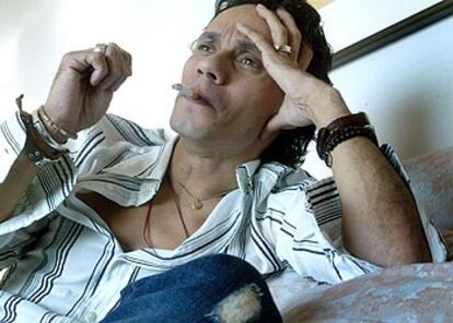 El cantante Marc Anthony, retratado en Barcelona.