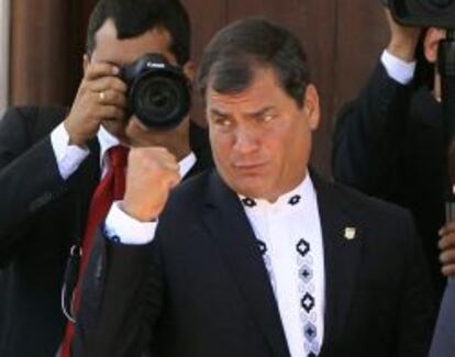 El presidente ecuatoriano, Rafael Correa.