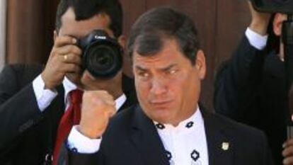 El presidente ecuatoriano, Rafael Correa.