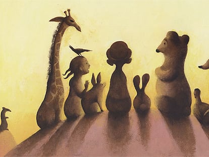 Ilustración de Ana Juan para su libro 'Comenoches'.