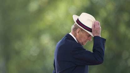 Felipe de Edimburgo, en junio de 2014 en un acto militar en Fallingbostel, Alemania.