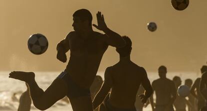 A praia de Ipanema, no Rio de Janeiro.