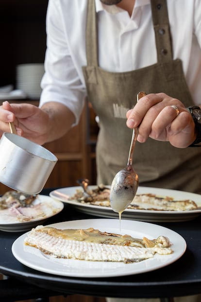 Lenguado del restaurante Molino de Pez, en Barcelona. 