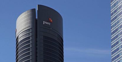 Torre de PwC, en Madrid, en una imagen de archivo.