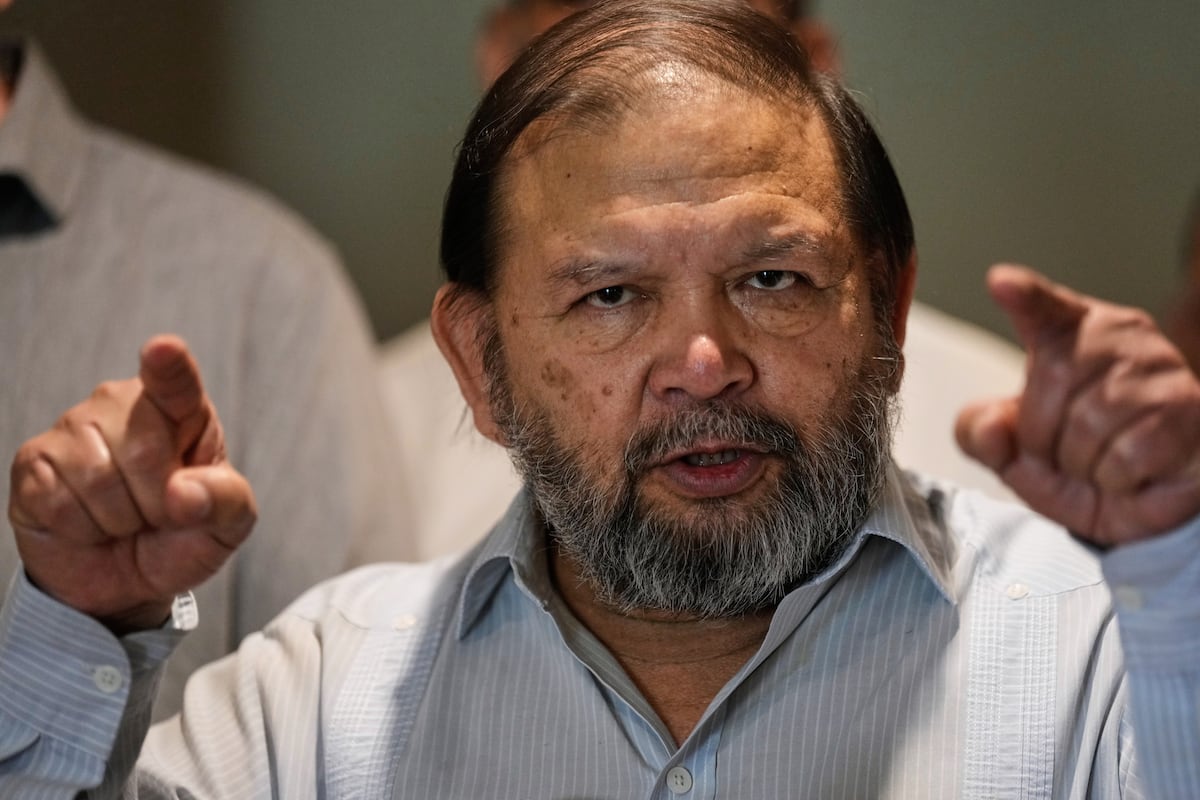 Opposition leader Andrés Velásquez, after 16 months in hiding: ‘We need to put a timeline on Marco Rubio’s plan in Venezuela’