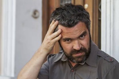 Martín Galli lleva en su cabeza el rastro de la represión.