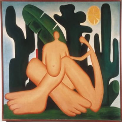 'Antropofagia' (1929), de Tarsila do Amaral.