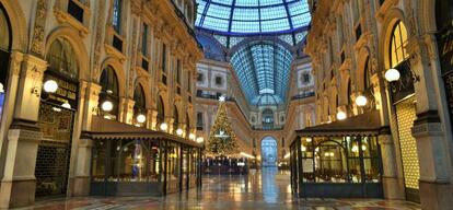 Galería Vittorio Emanuele de Milán.