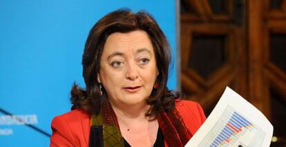 La consejera de la Presidencia, Mar Moreno.
