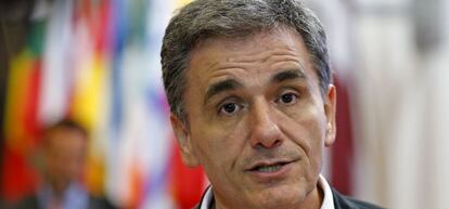 Euclides Tsakalotos, ministro de Finanzas de Grecia