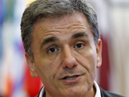 Euclides Tsakalotos, ministro de Finanzas de Grecia