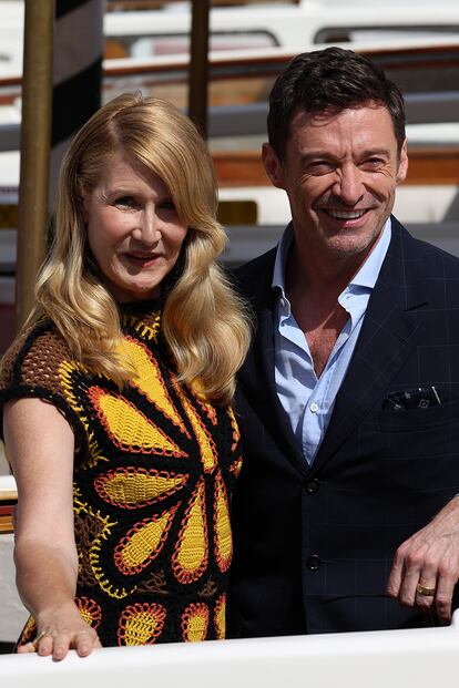 Laura Dern y Hugh Jackman, el otro protagonista de The Son.