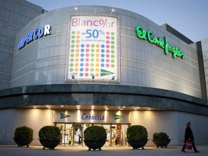 El centro comercial Hipercor-El Corte Ingl&eacute;s de Cornell&agrave; de Llobregat.